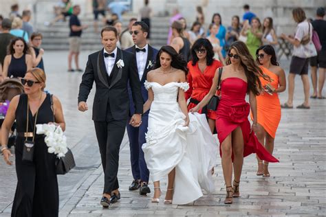 FOTO Glamurozna svadba u Dubrovniku Bojan Bogdanović i Zrinka crkveno