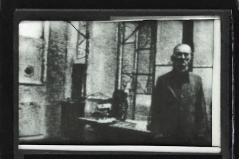 Dark Old Polaroid Of An German Scientist Who Created A Stable