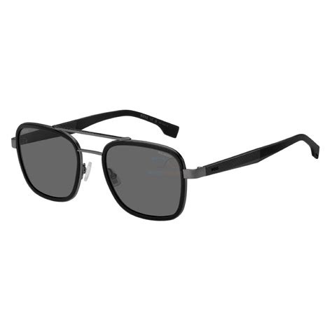 Солнцезащитные очки Hugo BOSS 1486/S PTA Dark Ruthenium Grey - купить в ...