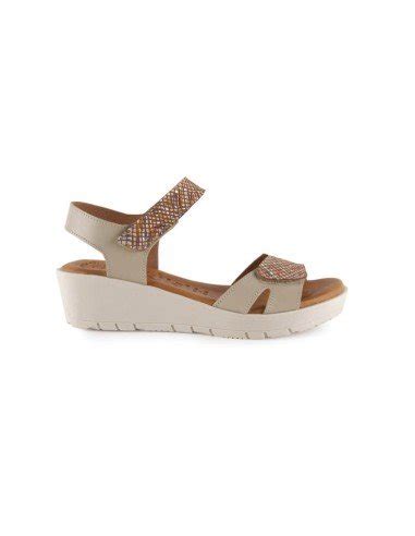 Comprar Sandalias Cu A C Modas Color Beige A Precio De Oferta