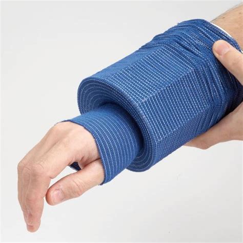 Sterogrip Blue Elasticated Tubular Bandage Steroplast