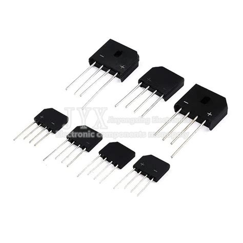 5PCS KBU606 KBU608 KBU610 KBU806 KBU808 KBU810 KBU1010 KBU1510 KBU2510 ...