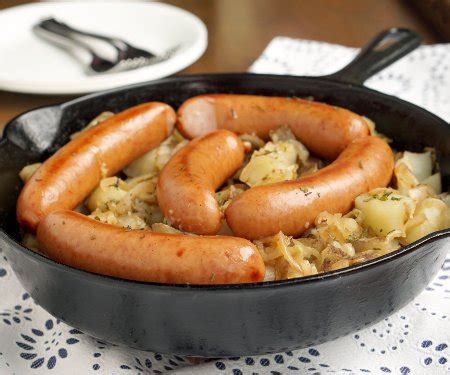 Polish Sausage and Sauerkraut Hash • Curious Cuisiniere