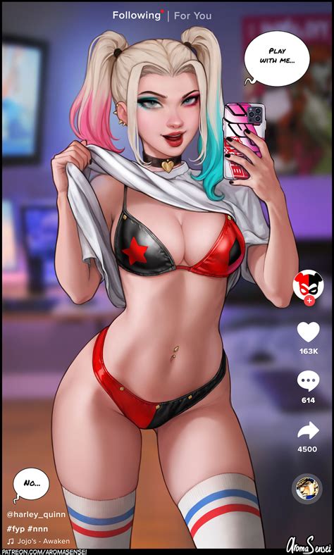 Aromasensei Harley Quinn Porn Comics