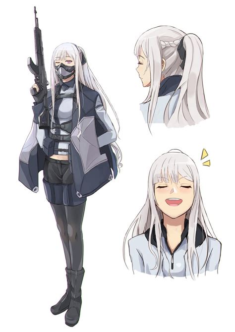 Ak 12 Girls Frontline Drawn By Niac Danbooru