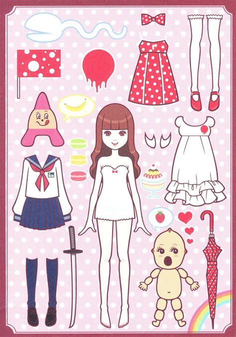 Diy Paper Dolls Printable Printable Words Worksheets