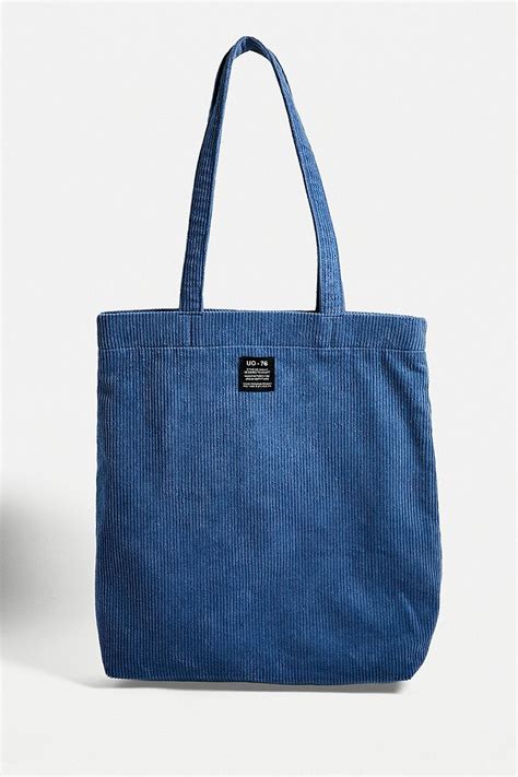 Uo Corduroy Tote Bag Urban Outfitters Uk