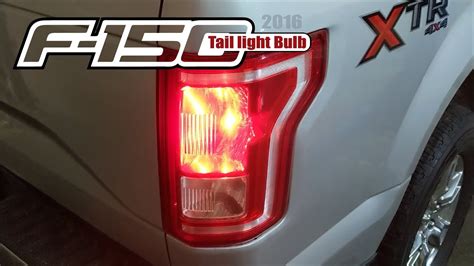 Ford F150 Tail Light Bulb Replacement