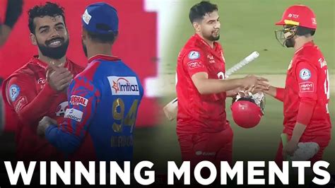 Psl 9 Winning Moments Islamabad United Vs Karachi Kings Match 24