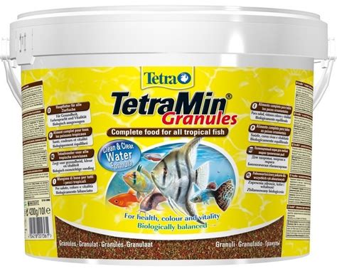 Купить Корм Tetra Min Granules для всех видов аквариумных рыбок 10 л в ...