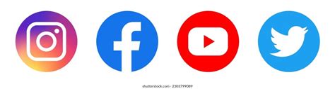 Facebook Logo Circle Photos, Images & Pictures | Shutterstock