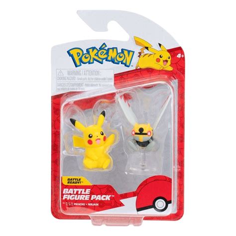 Jazwares Pokémon Battle Figure Pack Pikachu Ninjask figuur collectura