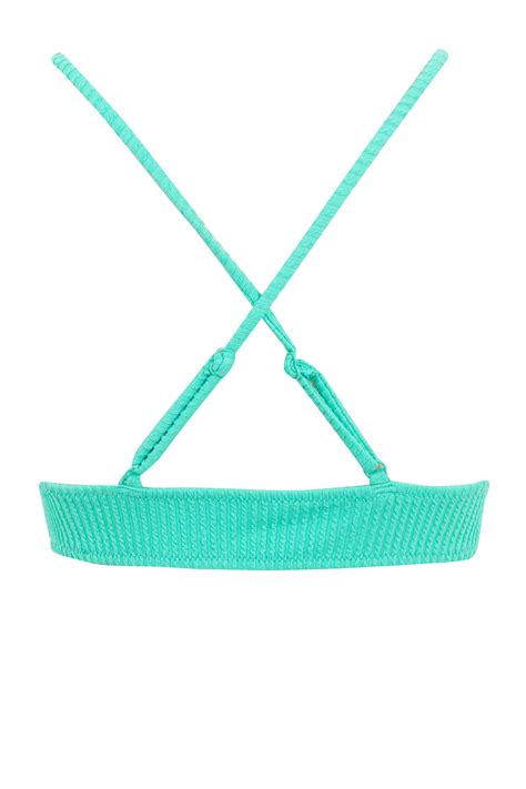 Green Women Regular Fit Bikini Top Defacto