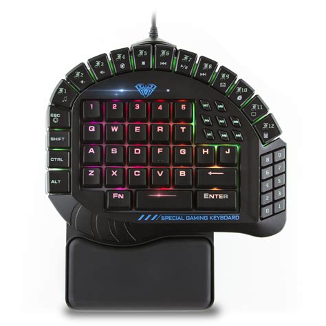 Buy Beastron Aula One Handed Gaming Keyboard Rgb Led Backlist