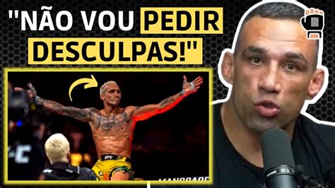 Fabr Cio Werdum Manda A Real Sobre Charles Do Bronx Youtube