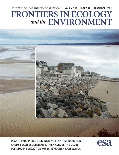 Frontiers In Ecology And The Environment Vol No