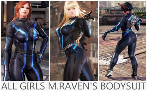 All Girls Ravens Bodysuit [tekken 7 Pc Mod] By Abrikatin On Deviantart