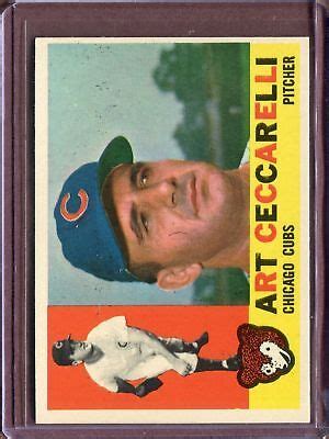 1960 Topps 156 Art Ceccarelli NM D124070 EBay