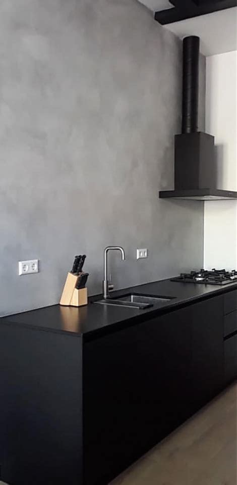 Keuken Met Betonlook Muur - rvbangarang.org