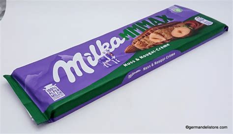 Milka Mmmax Nut Nougat Cream Chocolate Bar Germandelistore