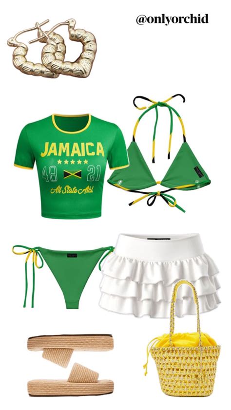 Onlyorchid ♡ In 2024 Jamaica Outfits Jamaica Vacation Outfits Cute