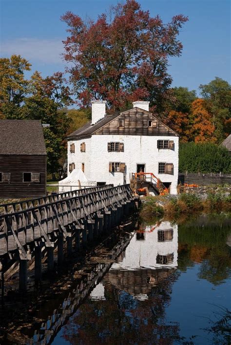 Sleepy Hollow Ny Historic Philipsburg Manor Editorial Photography