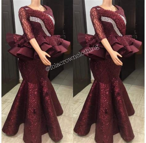 Latest Lace Skirt And Blouse Styles For Your Next Owambe Designs