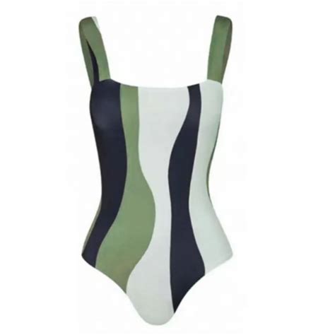Traje De Ba O De Bikini De Una Pieza Para Mujer Falda De Gasa Con Protector Solar Conservador