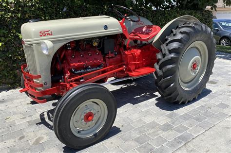 No Reserve Flathead V Powered Ford N Tractor For Sale On Bat