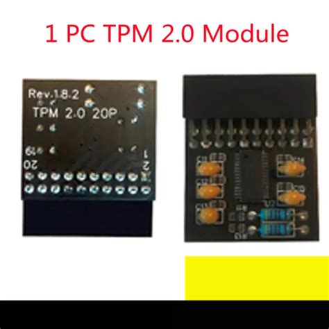 20PIN PRO LPC TPM 2 0 Module Trusted Platform For ASUS TPM L R2 0 AOM