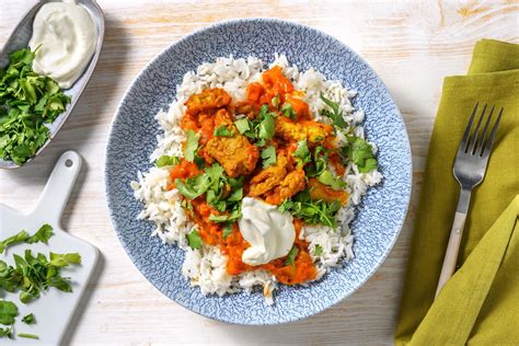 Vegetarische Kip Tikka Masala Recept HelloFresh