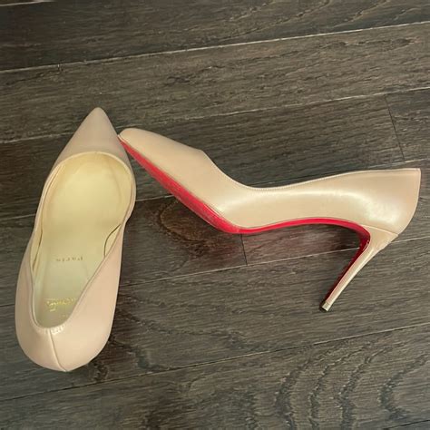 Christian Louboutin S Pigalle Follies Nude One Worn Gem