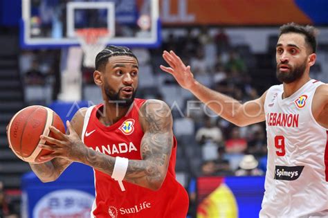 Fiba World Cup Kanada Kalahkan Lebanon Antara Foto