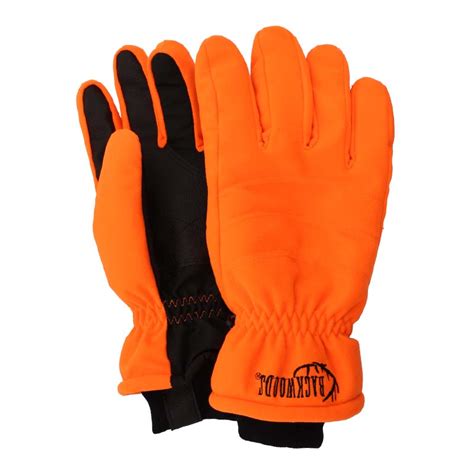 Insulated Hunting Gloves Blaze Orange Waterproof Cg Emery