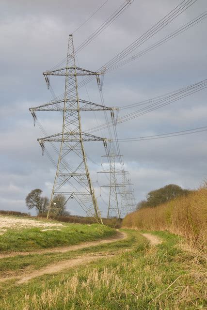 Pylons Near Rowley © Paul Harrop Cc By Sa20 Geograph Britain And