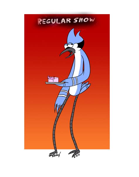 Regular Show - Mordecai by AmeliaWolfe on DeviantArt