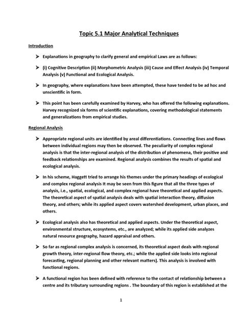 Analytical Techniques | PDF