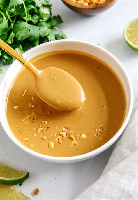 Peanut Dipping Sauce - Eat Yourself Skinny