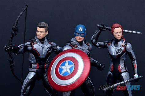 Marvel Legends Series Avengers Endgame Quantum Realm Suit Black Widow