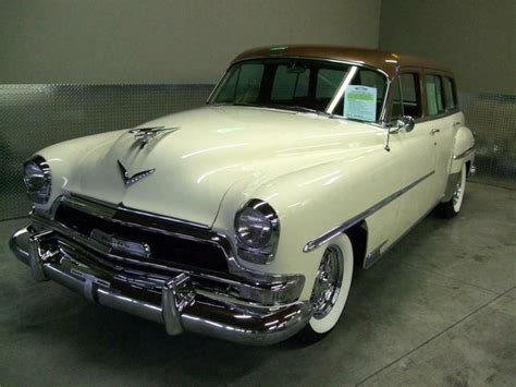 1954 Chrysler New Yorker Town And Country Wagon Value Price Guide