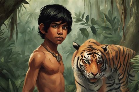 Mowgli and Shere Khan by Riftmann1 on DeviantArt