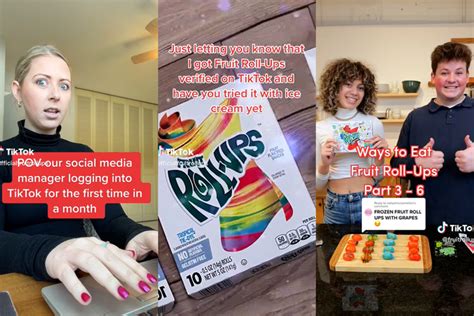 Fruit Roll Ups Ice Cream Tiktok Trend And Brand Social Strategy Ad Age