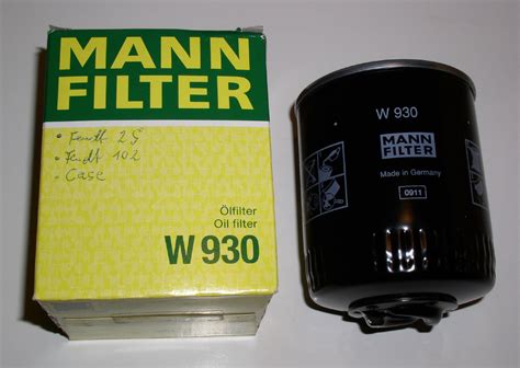 Röwe LANDTECHNIK Ölfilter MANN W 930 Motorölfilter