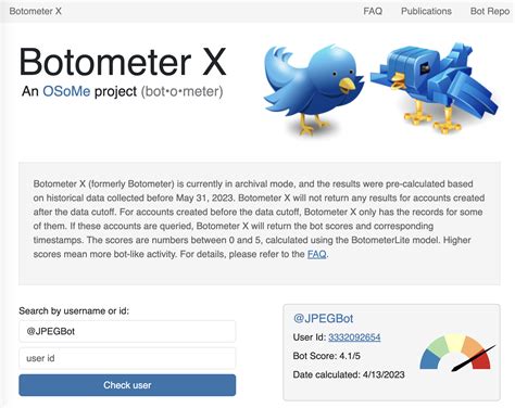 Observatory On Social Media Introducing Botometer X