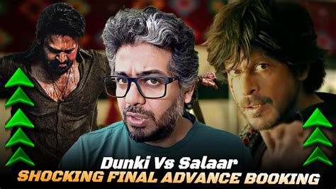 Final Dunki Advance Booking Collection Dunki Day Collection Salaar