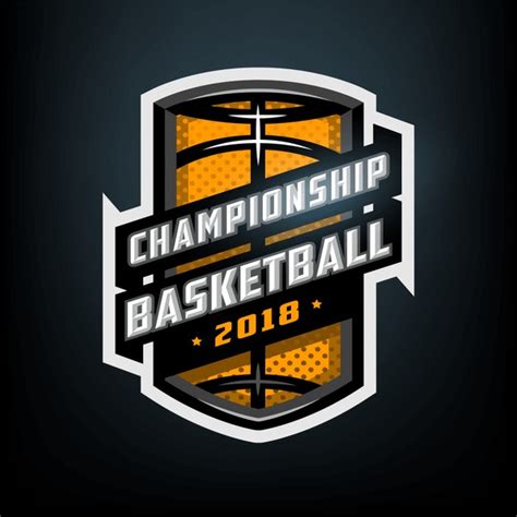 15496 Basketball Championship Badge Royalty Free Images Stock Photos