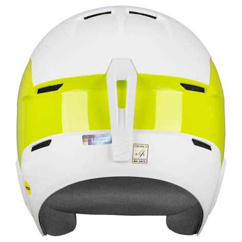 Uvex Invictus MIPS Lime White Matt Ski Helmets Uvex Sports