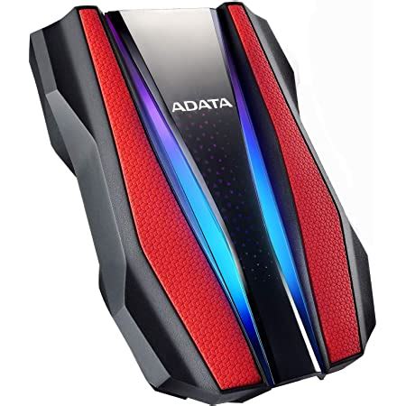 Adata Disco Duro Externo Hdd Hd Rgb Tb Resistente A Golpes Agua