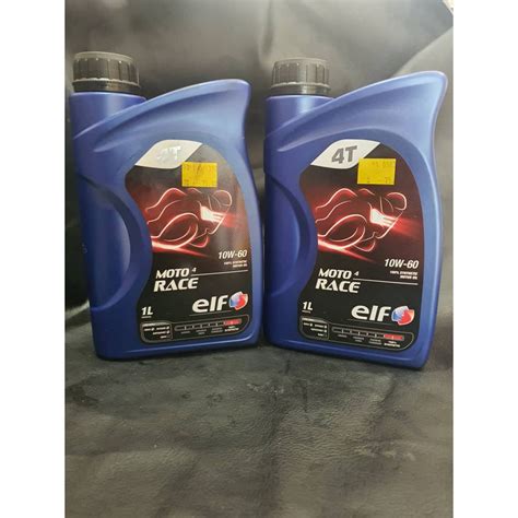 Elf Moto Race W Synthetic L Motorcycle Engine Oil Shopee Malaysia