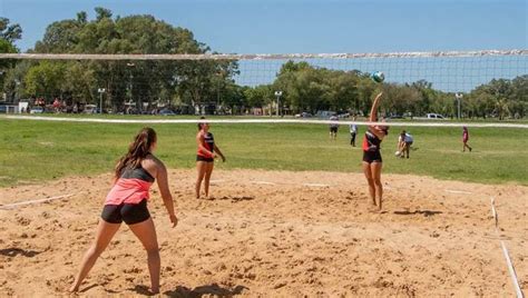 El Municipio Inaugur Una Cancha De Beach V Ley